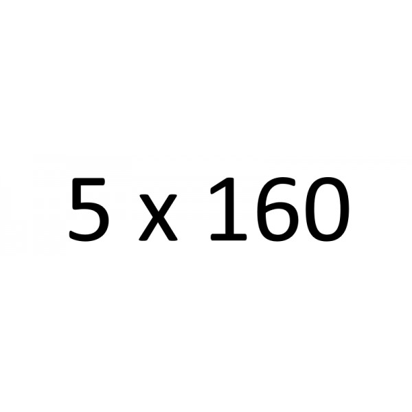 5x160