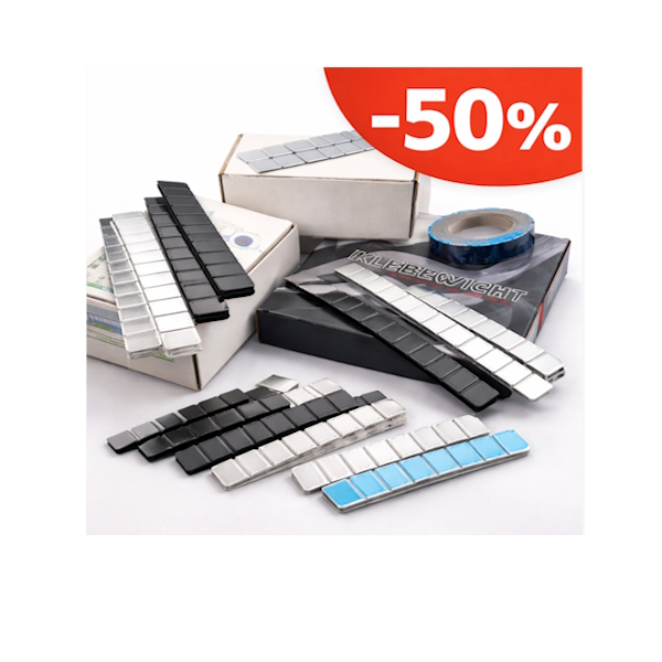 Klijuojami balansavimo svareliai